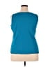 St. John's Bay Teal Sleeveless Top Size 2X - photo 2