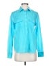 J.Crew Teal Long Sleeve Blouse Size 4 - photo 1