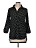 Truth NYC 100% Polyester Polka Dots Black 3/4 Sleeve Blouse Size M - photo 1