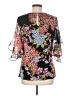 Josie Natori 100% Silk Black Blouse Size M - photo 2