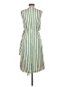 Halogen Stripes Multi Color Green Casual Dress Size XS - photo 2