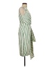 Halogen Stripes Multi Color Green Casual Dress Size XS - photo 4