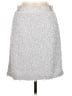 J. McLaughlin 100% Polyester Silver Casual Skirt Size 6 - photo 1