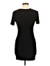 Unbranded Solid Black Casual Dress Size M - photo 2
