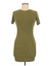 Unbranded Solid Green Casual Dress Size M - photo 1