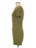 Unbranded Solid Green Casual Dress Size M - photo 5