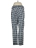 Old Navy Checkered-gingham Blue Casual Pants Size 4 - photo 2