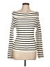 Unbranded Stripes Ivory Pullover Sweater Size L - photo 1