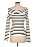 Unbranded Stripes Ivory Pullover Sweater Size L - photo 2