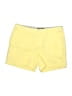 Natural Reflections 100% Cotton Solid Yellow Board Shorts Size 4 - photo 1