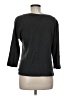 Karen Scott Gray Long Sleeve Henley Size M - photo 2
