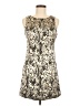Jealous Tomato 100% Polyester Animal Print Ivory Cocktail Dress Size M - photo 1