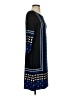 Forever Graphic Blue Casual Dress Size S - photo 4