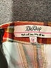 Bebop Plaid Ivory Red Casual Pants Size 9 - photo 3