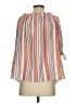 Oddi 100% Polyester Orange 3/4 Sleeve Blouse Size S - photo 2