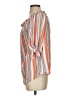 Oddi 100% Polyester Orange 3/4 Sleeve Blouse Size S - photo 5