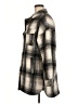 Apparis 100% Polyester Plaid Ivory Coat Size M - photo 5