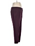 Worthington Solid Burgundy Casual Pants Size 14 - photo 4