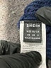 Shein 100% Polyester Blue Pullover Sweater Size 2 - photo 7