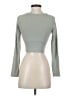 Shein Green Long Sleeve Top Size 4 - photo 2