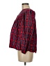Draper James Plaid Red Long Sleeve Blouse Size M - photo 5