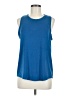 Athleta Blue Sleeveless T-Shirt Size M - photo 1