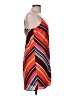 Express 100% Polyester Chevron-herringbone Burgundy Cocktail Dress Size M - photo 4
