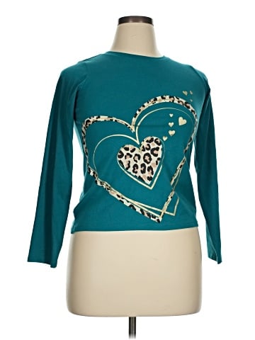 Crown & Ivy Long Sleeve T-Shirt (view 1)