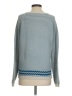 Unbranded 100% Polyester Stripes Blue Pullover Sweater Size S - photo 2