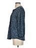 Collective Concepts 100% Polyester Polka Dots Blue 3/4 Sleeve Blouse Size S - photo 5