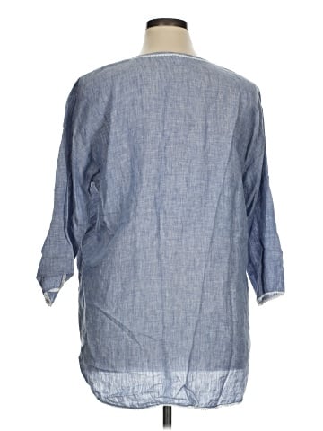 Saks Fifth Avenue 3/4 Sleeve Blouse (view 2)