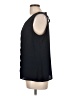 Talbots 100% Polyester Black Sleeveless Blouse Size L - photo 5