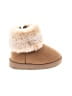 First Steps Boutique Tan Brown Ankle Boots Size 3 (baby) - photo 1