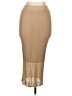 Hem & Thread Tan Casual Skirt Size L - photo 1