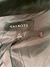 Talbots 100% Cotton Solid Black Coat Size 14 - photo 6