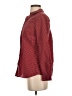 Old Navy Outlet Houndstooth Red Long Sleeve Button-Down Shirt Size S - photo 5