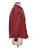 Old Navy Outlet Houndstooth Red Long Sleeve Button-Down Shirt Size S - photo 4