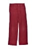 City Threads 100% Cotton Solid Red Casual Pants Size 8 - photo 1