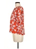 Atmosphere Orange Short Sleeve Blouse Size 6 - photo 5