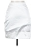 PrettyLittleThing Solid White Casual Skirt Size 4 - photo 1