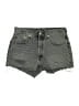 Levi's 100% Cotton Gray Denim Shorts Size 30 waist - photo 1
