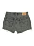 Levi's 100% Cotton Gray Denim Shorts Size 30 waist - photo 2