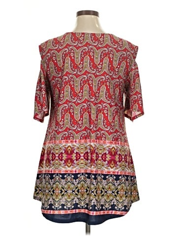 RW&CO Short Sleeve Blouse (view 2)