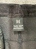 Hue Solid Black Active Pants Size M - photo 7