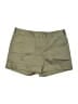 Express Solid Brown Green Khaki Shorts Size 2 - photo 1