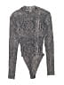 ONLY HEARTS Gray Pink Bodysuit Size S - photo 2