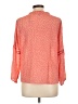 Fred David Orange Long Sleeve Blouse Size L (petite) - photo 2