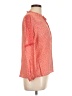 Fred David Orange Long Sleeve Blouse Size L (petite) - photo 4