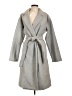 Gap 100% Polyester Gray Coat Size L - photo 1