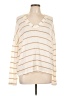Blu Pepper Stripes Ivory Pullover Sweater Size L - photo 1